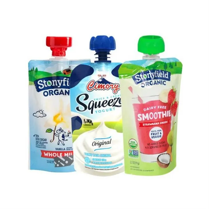 Yogurt packing bag 1